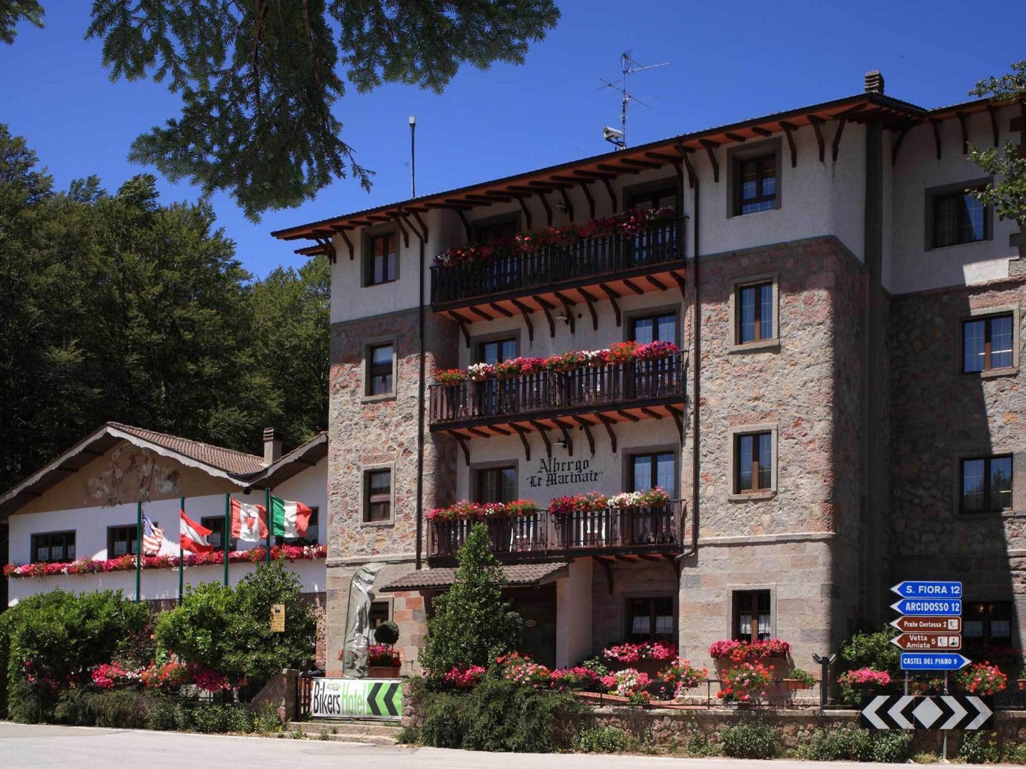 Albergo Le Macinaie - Monte Amiata Кастель-дель-Пьяно Экстерьер фото